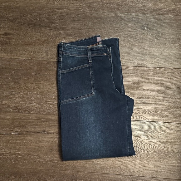 Just USA Dark Blue Wide Leg Jeans - Picture 5 of 6